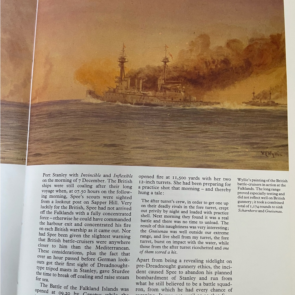 Battleships and Battle Cruisers by Richard Humble (Hardcover 1983) - Picture 8 of 9